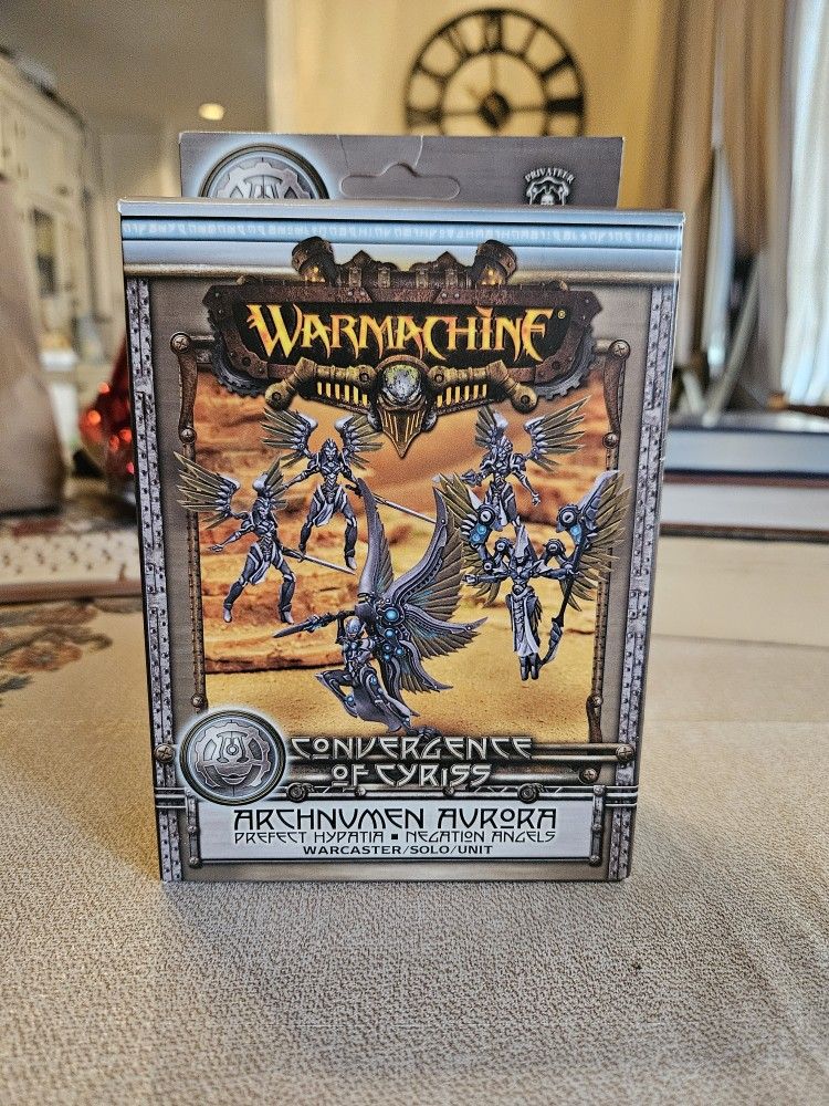 Warmachine – Archonumen Aurora: Convergence of Cyriss Set (Opened, Complete)