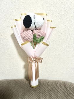 Crochet Snoopy Bouquet