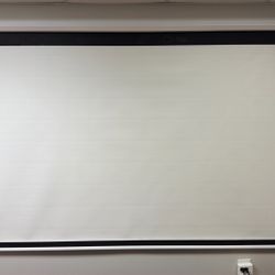 Motorized 100 Inch Projector Screen  With Remote On Sale