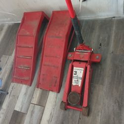 3 Ton Hydraulic Jack/ Ramps