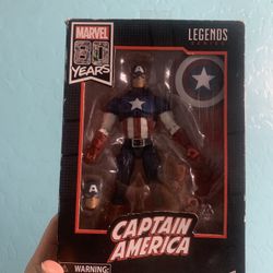 Marvel 80 Years Captain America
