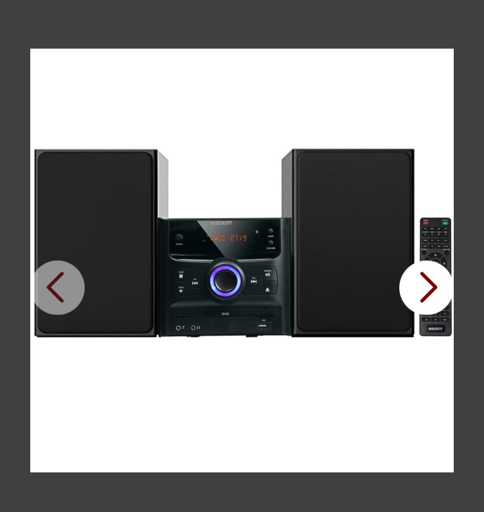 WISCENT Stereo Shelf System For Home