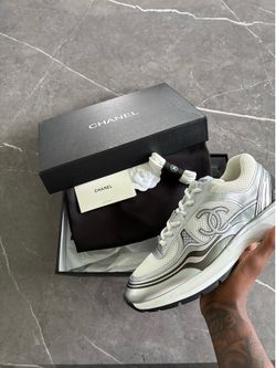 Silver Chanel Runners