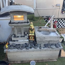 Stone Water Fountain