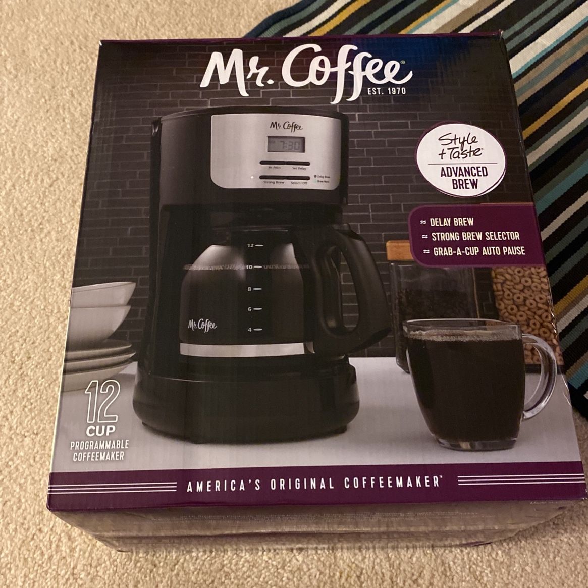 Mr. Coffee Advanced Brew Programmable Automatic 12-cup Coffee