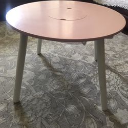 Small Pink Child’s Table / No Chairs