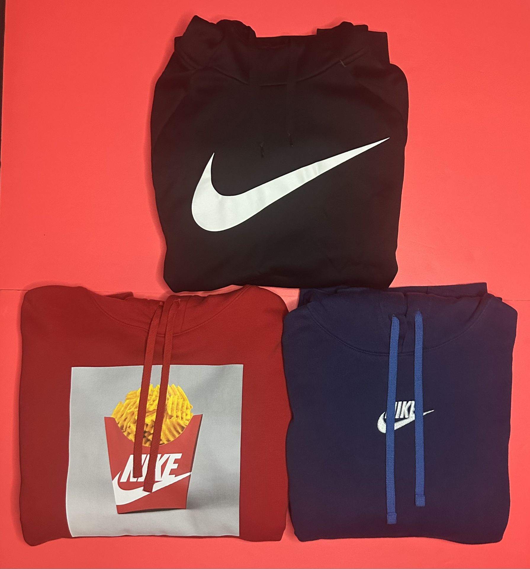 2 Nike Hoodies & 1 Matching Nike Set