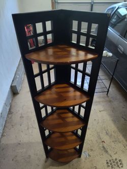 5 Tier Corner Shelves