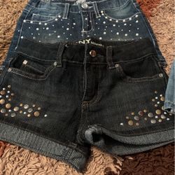 Girls Shorts Size 6 &6x & 5