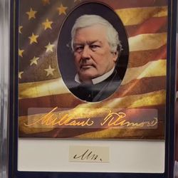 13th President Millard Fillmore 2025 A Word From The President 150 plus year old hand-written note from President Millard Fillmore, who served as the 