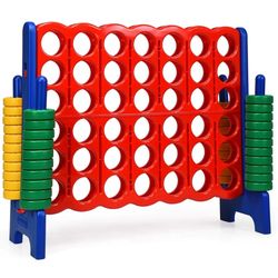 Jumbo Connect 4 Game – 3.5FT Tall | Indoor & Outdoor Fun 🎉