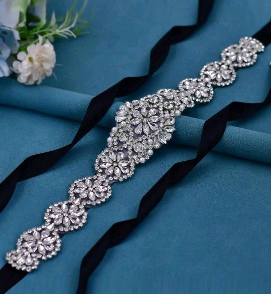 Bridal Rhinestone Belt
