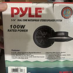 Pyle Player system and Speakers for boats