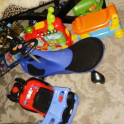 Cute Ride Play Toys Talk Lites Etc 5 Each
