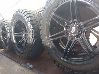 18"  Wheels  End Tires    $600