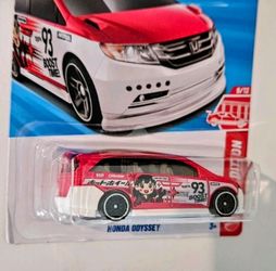 Hot Wheels Honda Odyssey Red Edition Target Exclusive – Mint