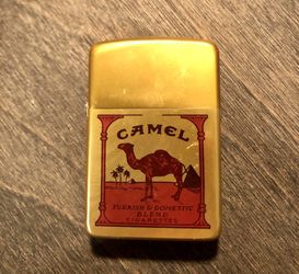 Vintage Camel Zippo Lighter