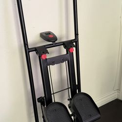 MERACH Stair Stepper for Home Gym Exercise, New Version Stairmaster for Full-Body Workout, Compact Folding Stair Climber with Extended Step Range, Adj