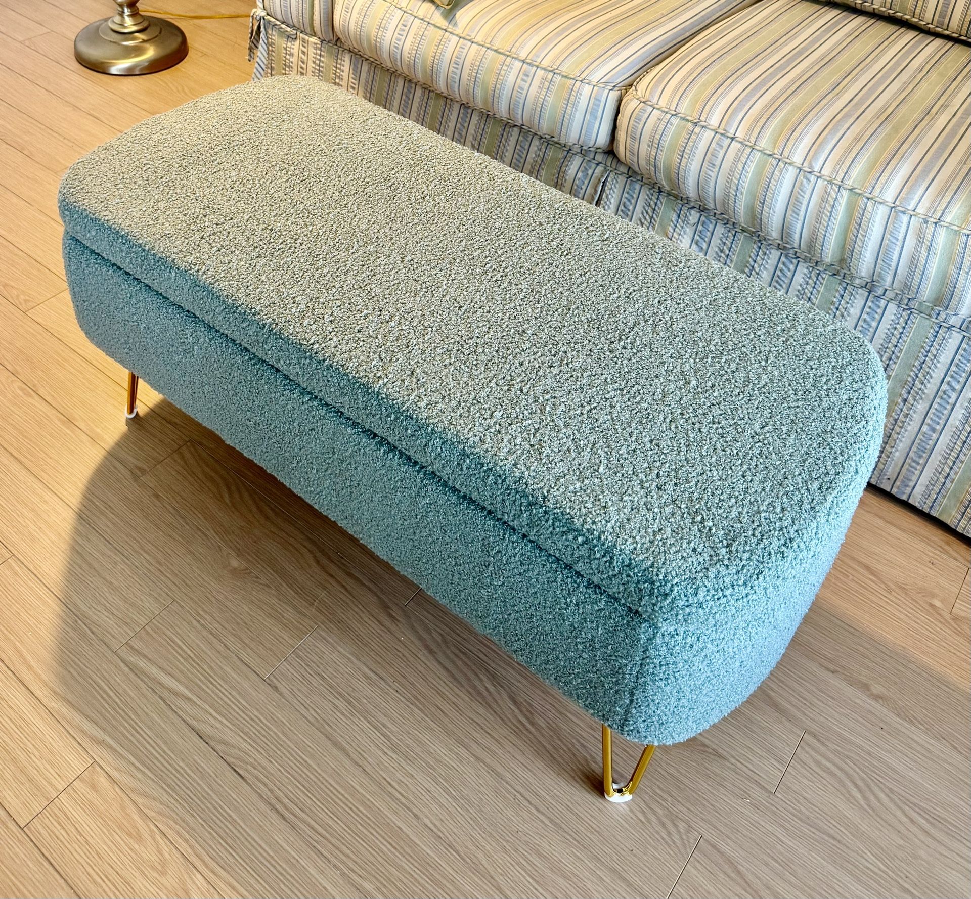 New Never Used Storage Ottoman