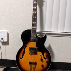 Glen Burton Hollow body guitar