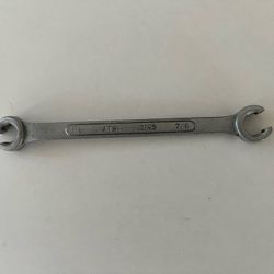 ATS Tools No.12145  6 Point 3/8'' - 7/16'' Flare Nut Wrench Made in Canada 