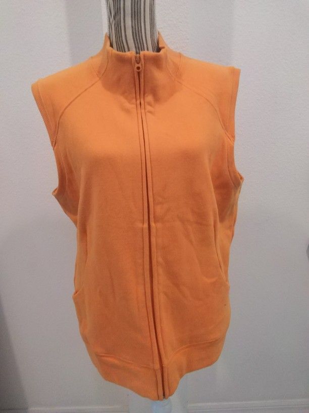 NIKE ORANGE VEST SIZE MEN XL