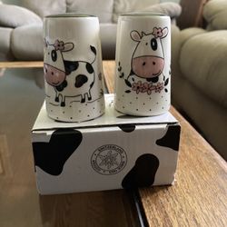 Cow Themes Salt And Pepper Shakers