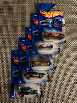 /NOS Hot Wheels 2004 FINAL RUN Series of 5