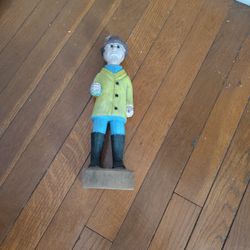 Wooden Figure From Kelly's Island 