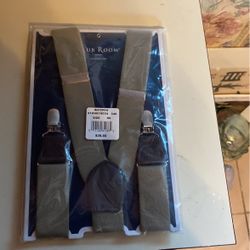 Men’s New Suspenders,  Size NS In Original Package