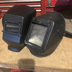 Jackson + A  Dansbi Welding Helmets + A Slag Hammer