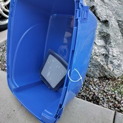 Large Cat Litter Boxes, 1 New