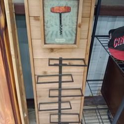 Handmade Cedar Wine Rack. 