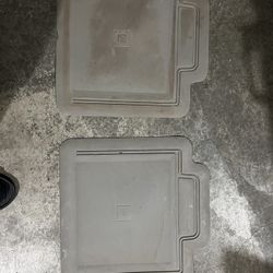 Set Of Rear Floormats For OBS Tahoe Suburban Yukon Gray