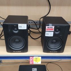 M Audio Speakers 