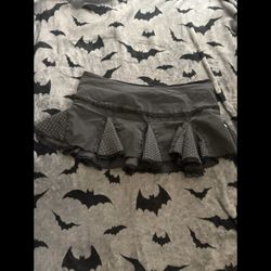 Tripp nyc polka dot mini skirt