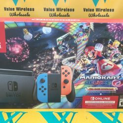 NINTENDO SWITCH MARIO DELUXE GAME INCLUDED