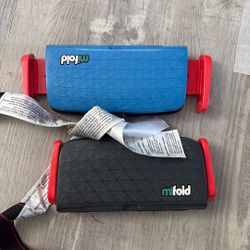 Two MiFold Car Seats Like New Price Per Seat