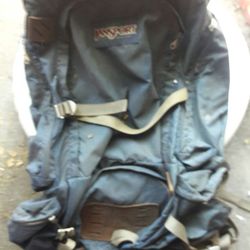 Jansport bag with frame For Backpacking Camping