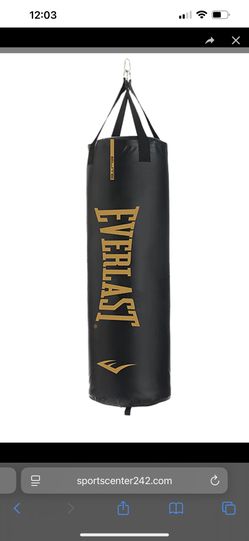 Punching Bag - EVERLAST ELITE2 100 LBS BK/GD - P00003428 - Brand New In Box