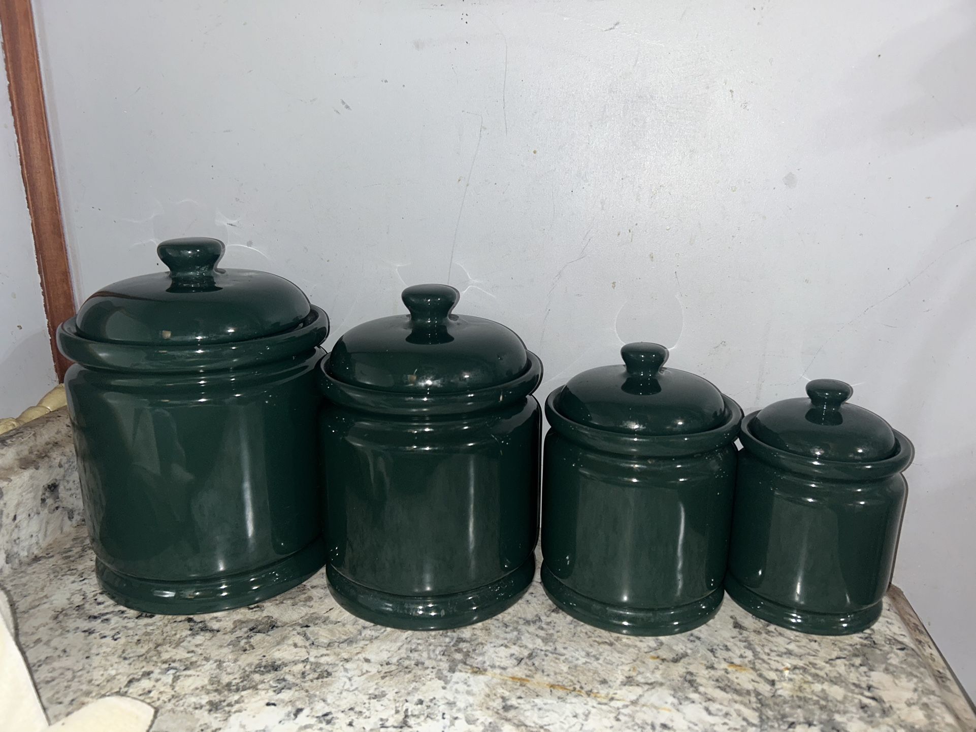 Vintage Preferred Stock canisters
