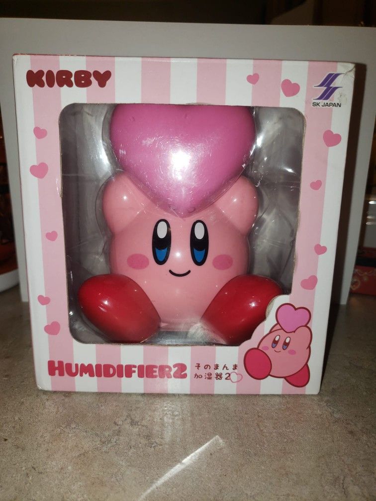 Kirby Of The Stars Humidifier 2 Heart Usb Mist Prize Limited Edition Japan
