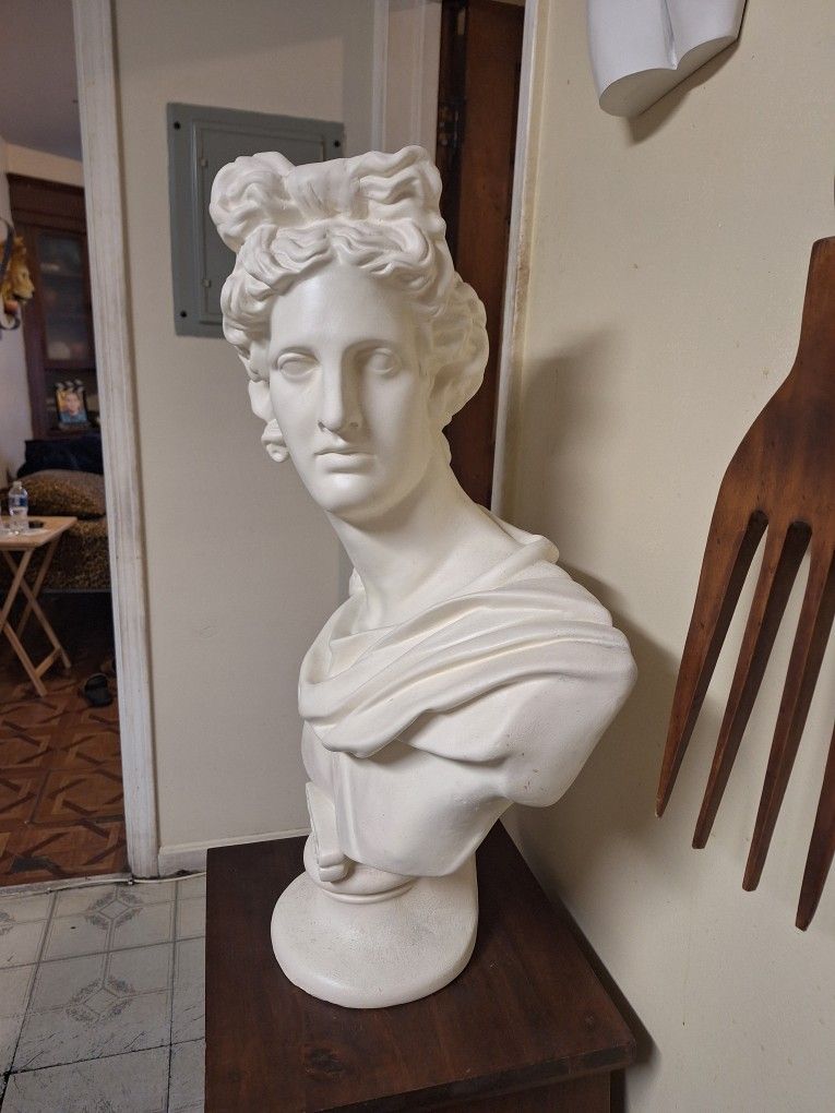 Life Size Solid Bust Statue
