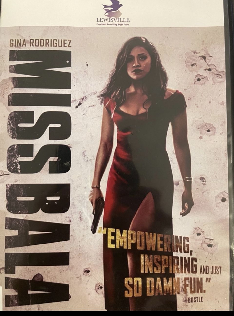 MISS BALA (DVD-2019) Gina Rodriguez!