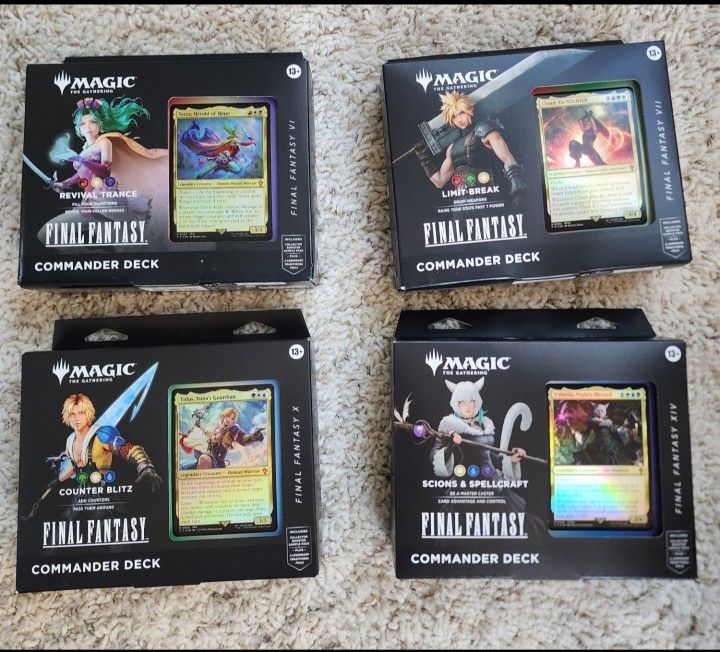 mtg collector final fantasy Magic: The Gathering