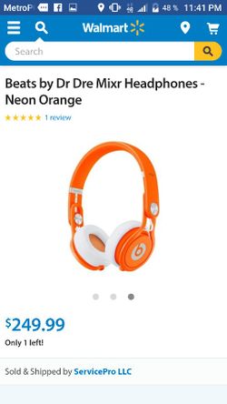 Beats by de dre mixr orange UT color