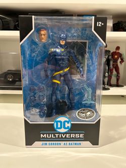 McFarlane DC Multiverse Jim Gordan as Batman Platinum