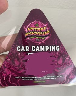 2026 Nocturnal Wonderland Car Camping Pass