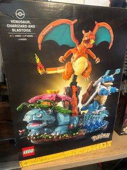 Lego POKEMON Kanto Region Starters