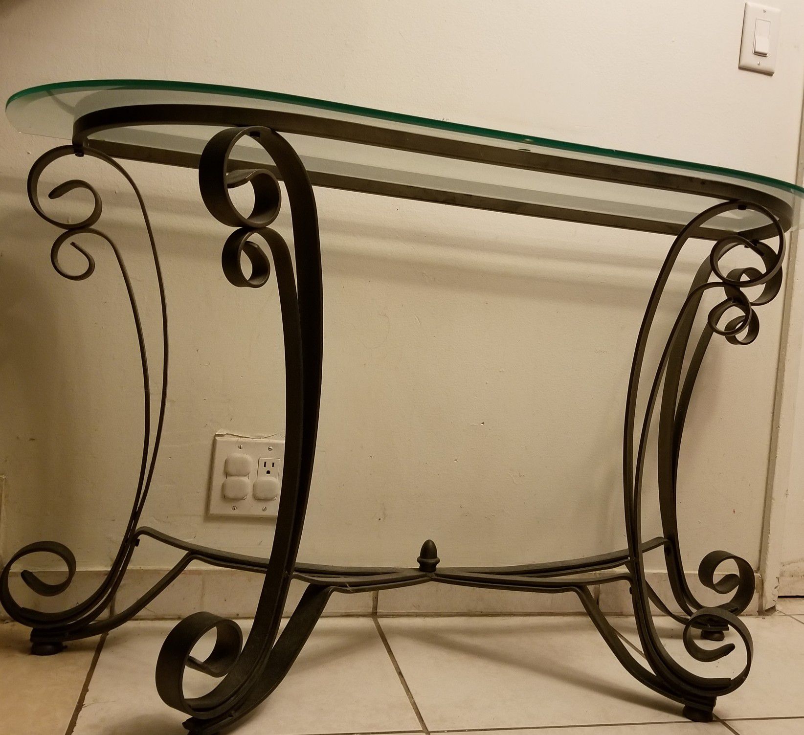 Hold for Annie..ASHLEY FURNITURE Sofa Table-Moving Sale